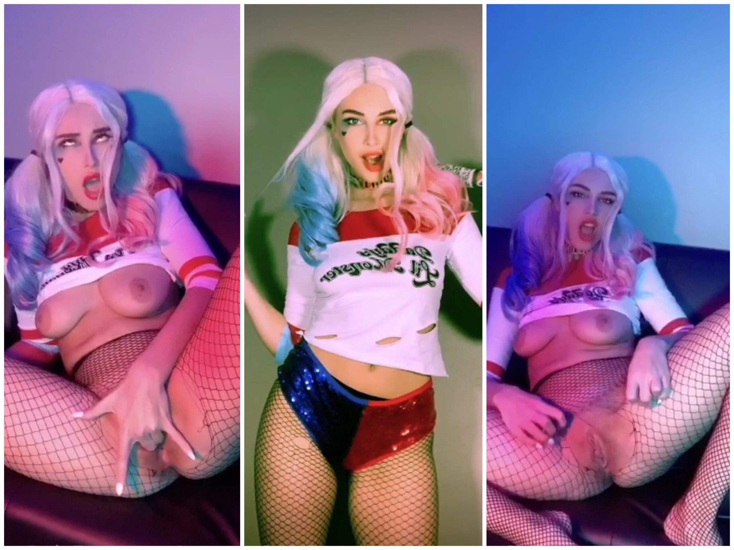 Sunny Ray Harley Quinn Cosplay Leaked