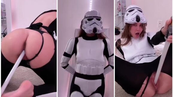 Sunny Ray Star Wars Light Saber Masturbation Leaked