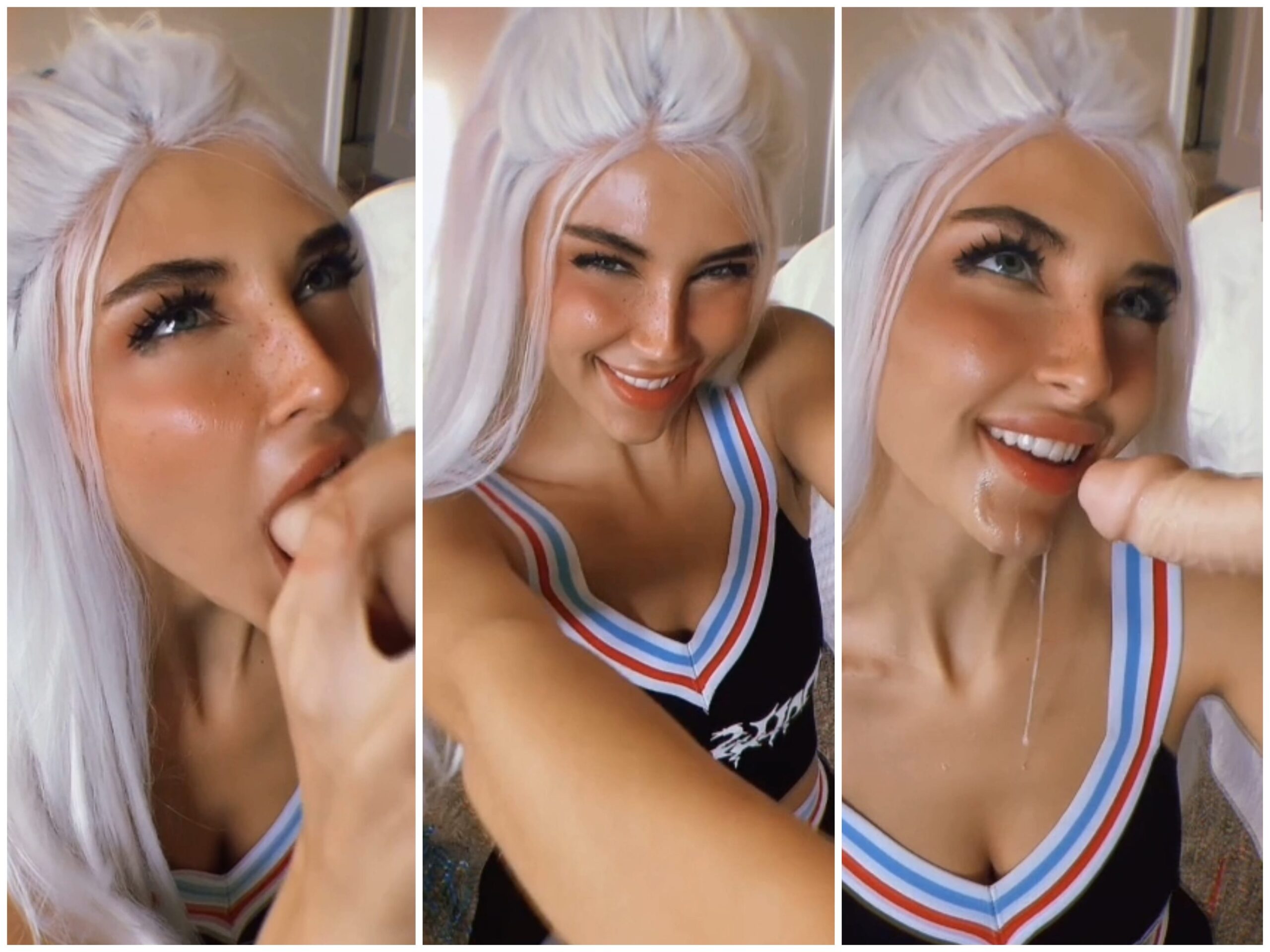Sunny Ray Sloppy Blowjob Leaked