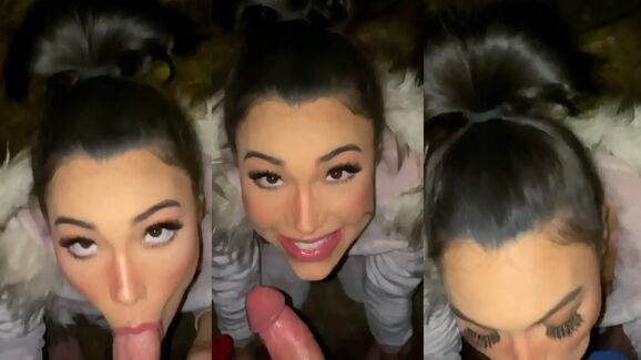 Rainey James Sneaky Christmas BJ Leaked
