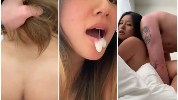 BabyJey Morning Sex Cum Swallow Leaked