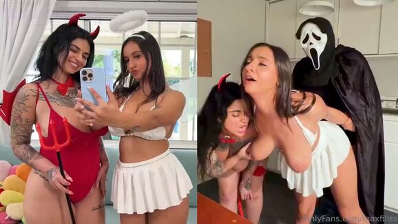 Hailey Rose Threesome With Azzy Star Leaked